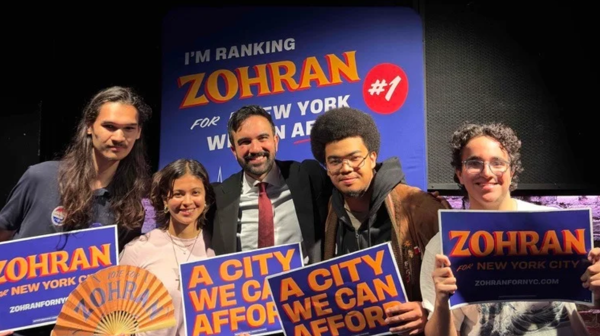 Campaigning for Zohran Mamdani - 2025
