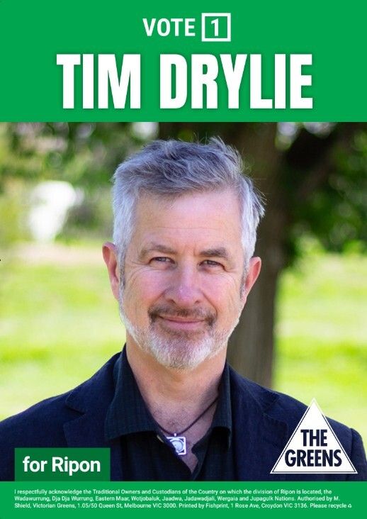 Meet Greens Candidate Tim Drylie in Maryborough for a coffee and letter ...