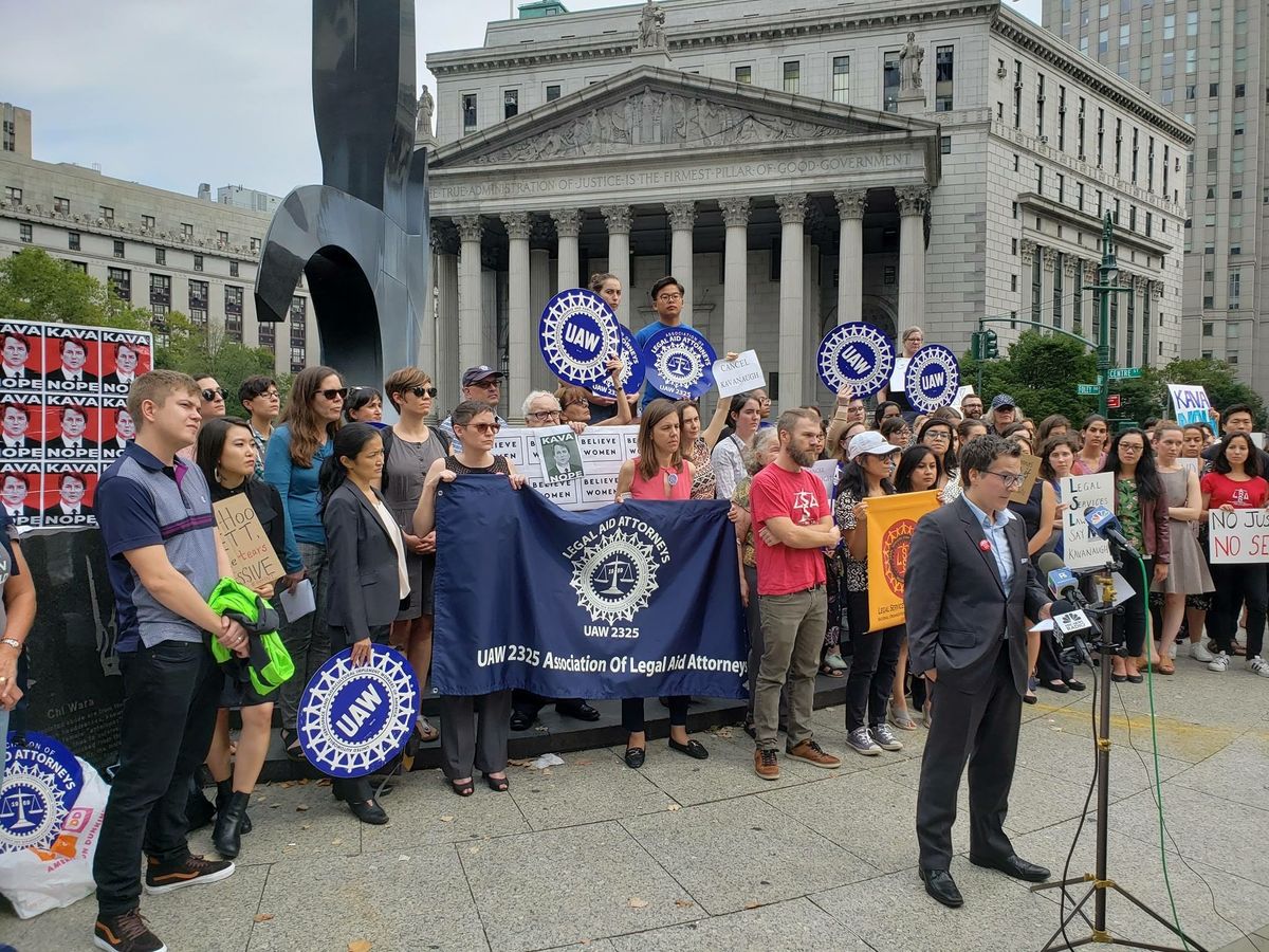 Protesting Kavanaugh Supreme Court Appointment