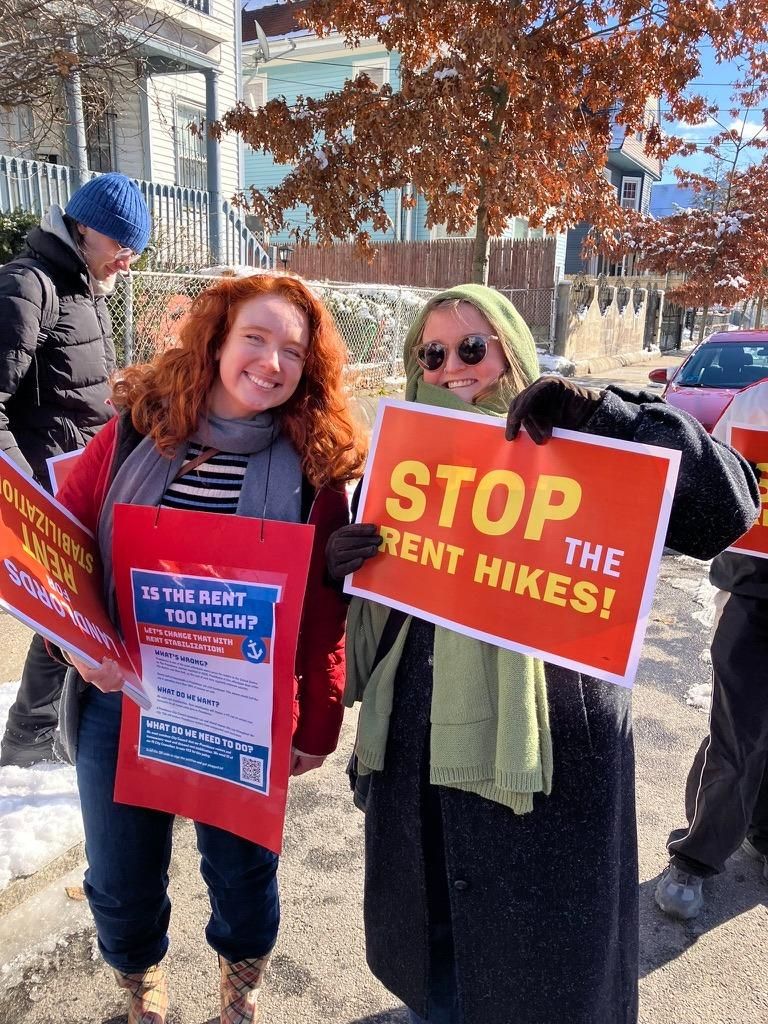 Reclaim members attend public introduction of rent stabilization ordinance