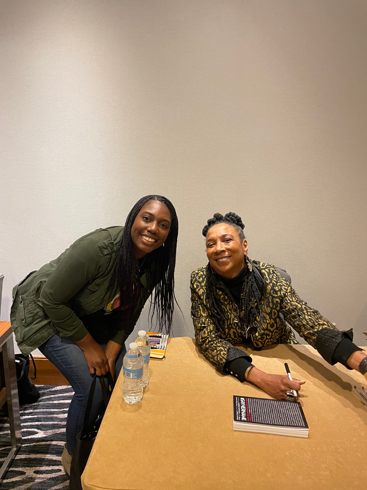 Meeting the leader of the African American Policy Forum