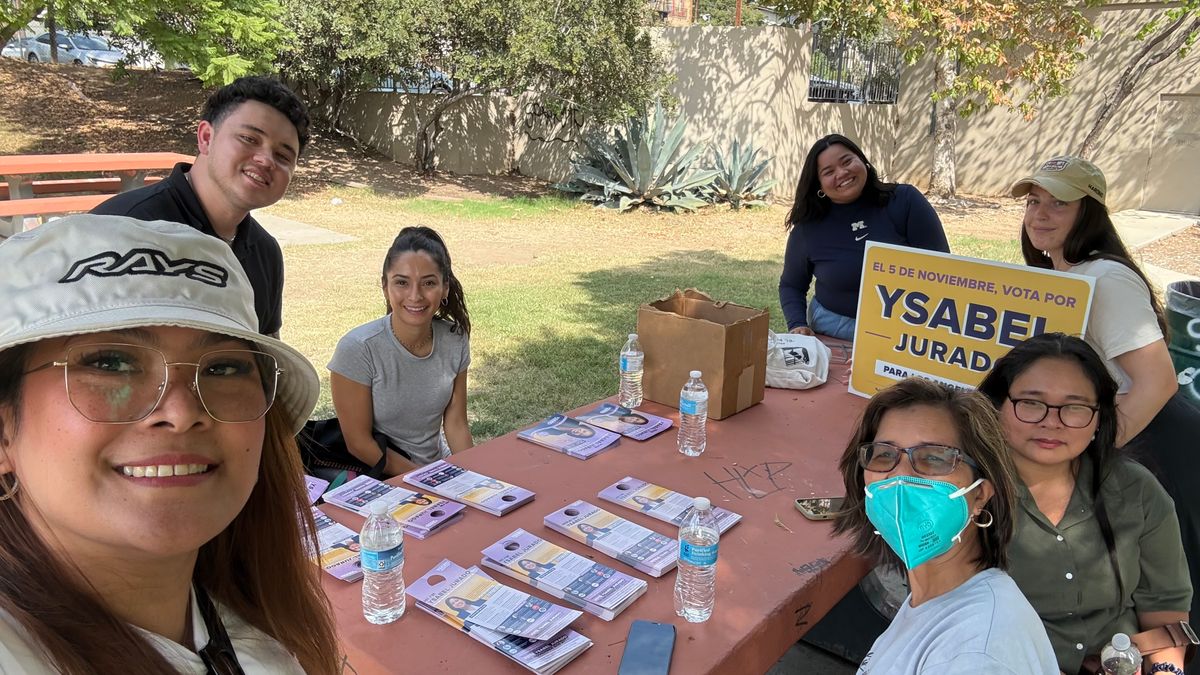 Ysabel Jurado for LA City Council Door knocking - 2024