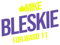 Mike Bleskie for Ward 11