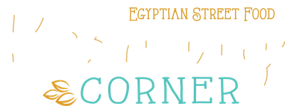 Koshary Corner logo. Egyptian Street Food.