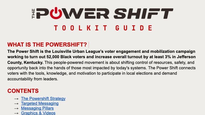 Power Shift Toolkit Guide