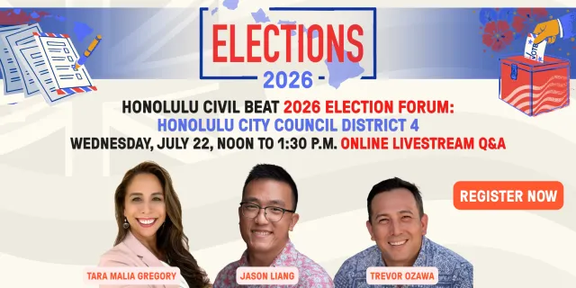 2026 Hawaiʻi Election: Honolulu City Council District 4 Forum