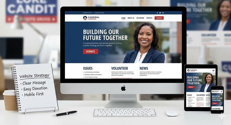 How to Build Political Campaign Websites That Win Support
