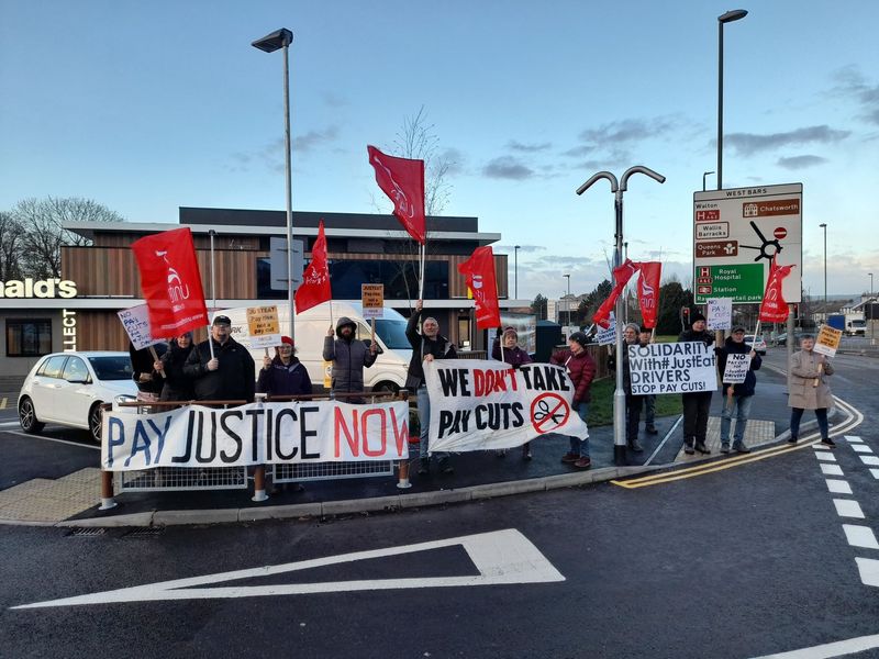 Stuart Strike: Pay rise not pay cut!