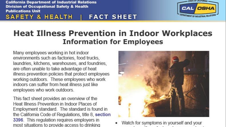 Heat Illness Prevention- English