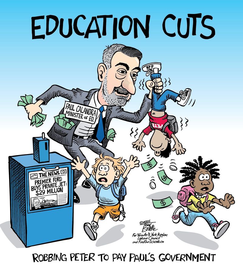 Media Advisory: Ontario Unions Call for Minister of Education to Be Put Under Supervision