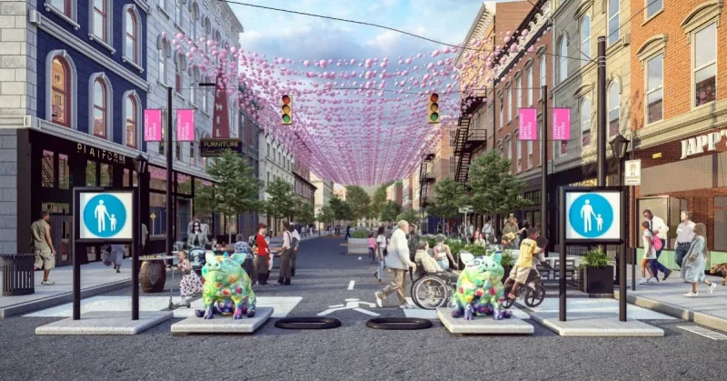 Main Street Over The Rhine Open Streets Concept