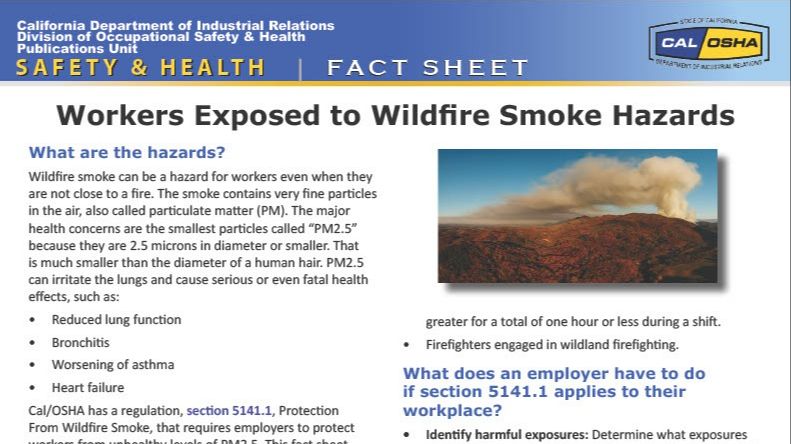 Wildfire Safety- English