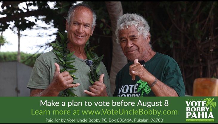 Kimokeo and Bobby in Kīhei
