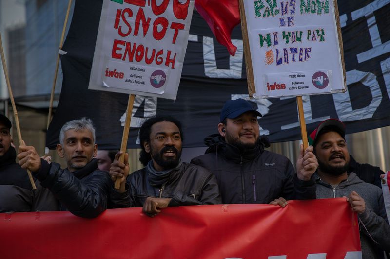 IWGB Couriers statement on Deliveroo's partnership agreement with GMB