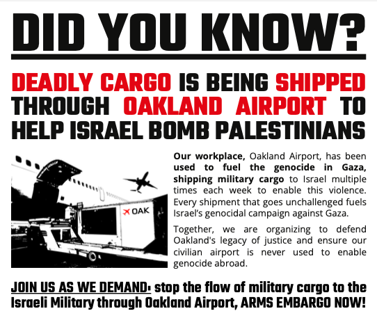 Oakland People's Arms Embargo Campaign