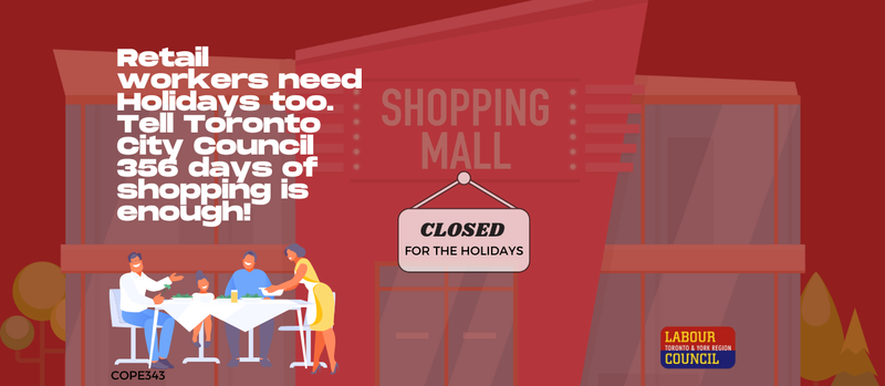 Stand Up for Retail Workers in Toronto