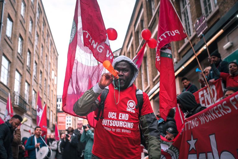Security staff at University College London to strike over pay as part of campaign against outsourcing