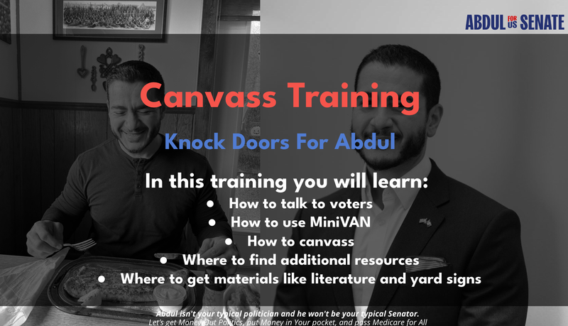 Quickstart Canvass Training