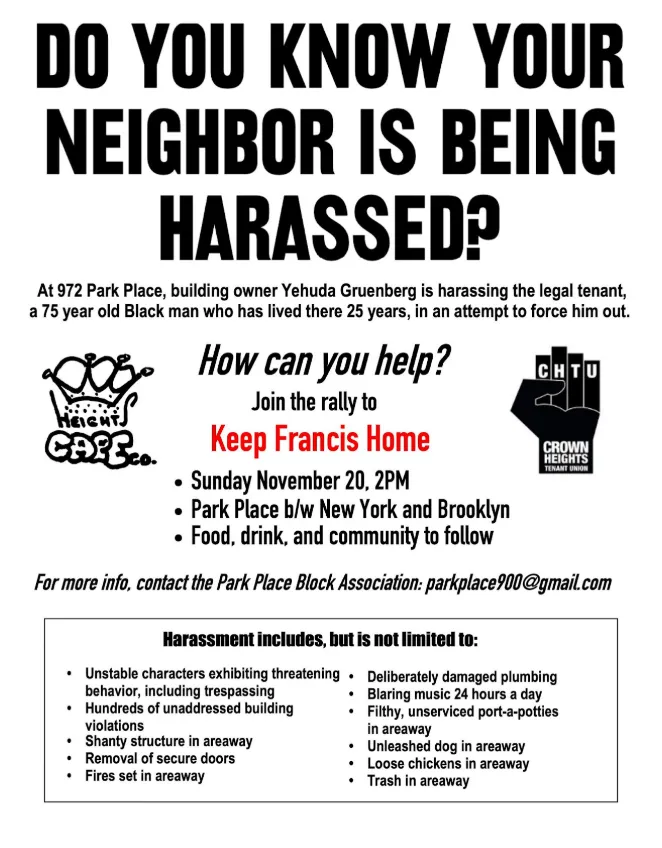The Fight for Francis’s Home at 972 Park