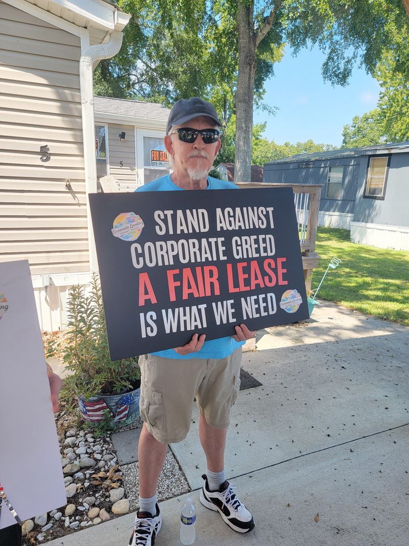 'No Where to Move To:' Murrell's Inlet 55+ community fights 16% rent Increase