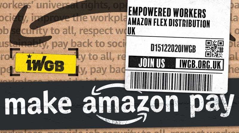 The gift of a union: IWGB votes to organise Amazon Flex workers this Christmas