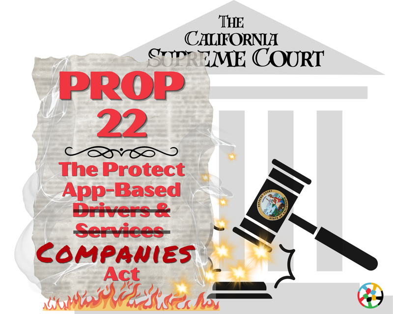 The Fate Of Prop 22 Will Be Determined By The CA Supreme Court