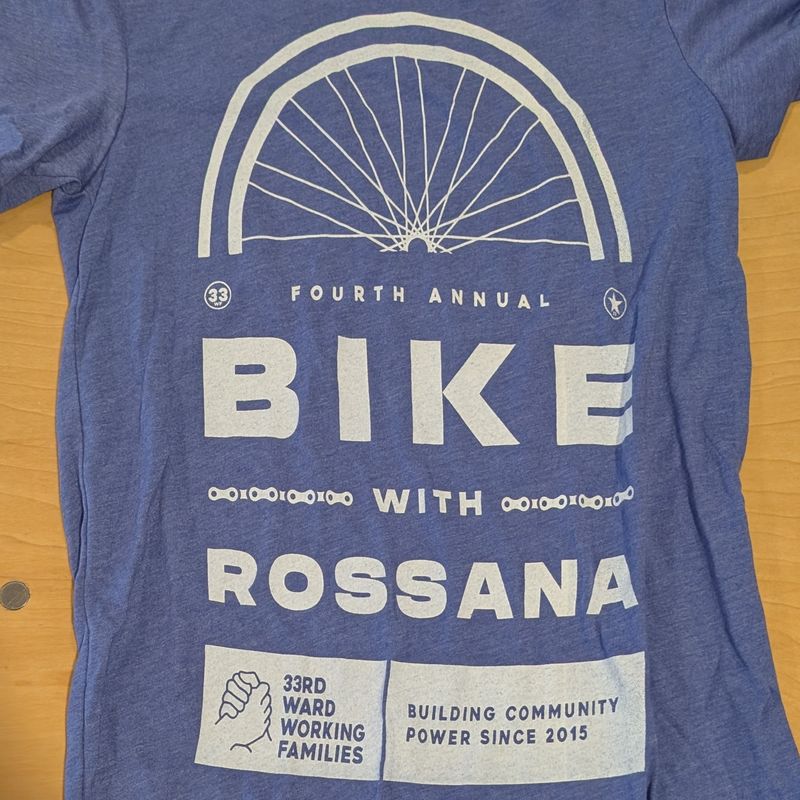2022 Bike with Rossana shirt