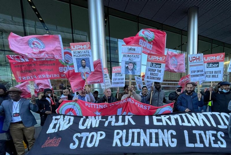 IWGB takes Uber to court over racist facial recognition as Black Lives Matter UK backs the drivers’ strike and boycott on Wednesday 6 October