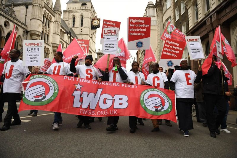 IWGB calls on HMRC to enforce Uber Supreme Court ruling on unpaid waiting times, saying company is still taking drivers for a ride