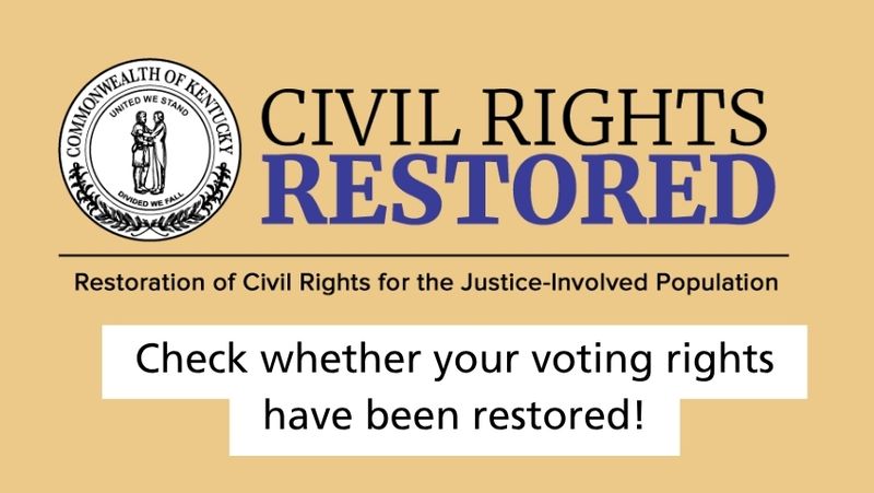 Civil Rights Restoration Status