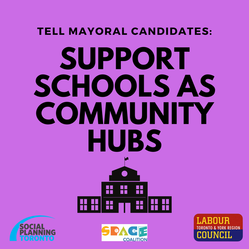 Pledge to Support Schools as Community Hubs