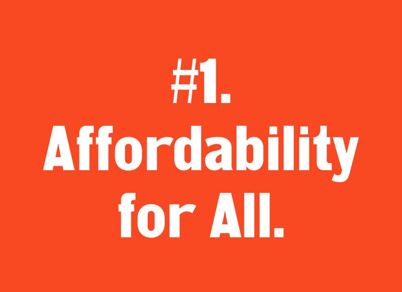 <h3>Affordability for All</h3>