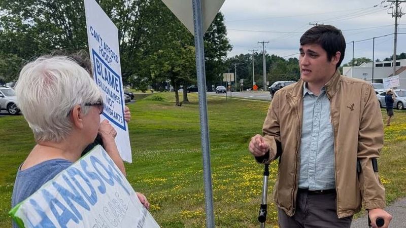 Rep. Heath Howard, a Democrat, announces endorsements in Congressional District 1 race