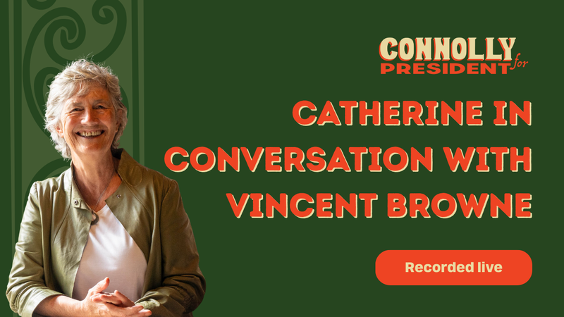 Catherine in Conversation With Vincent Browne