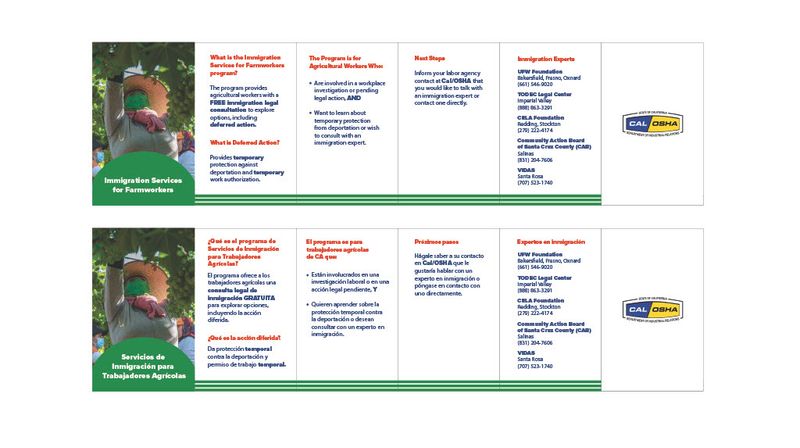 Immigration Services for Farmworkers Pocket guide- Bilingual