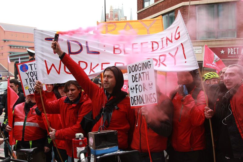 Covid-19 couriers to vote on strike action over redundancies and health concerns