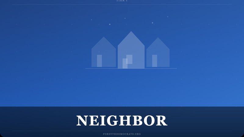 NeighborYou've arrived. You're planting a flag.$5 per month$50/yr if paid annually