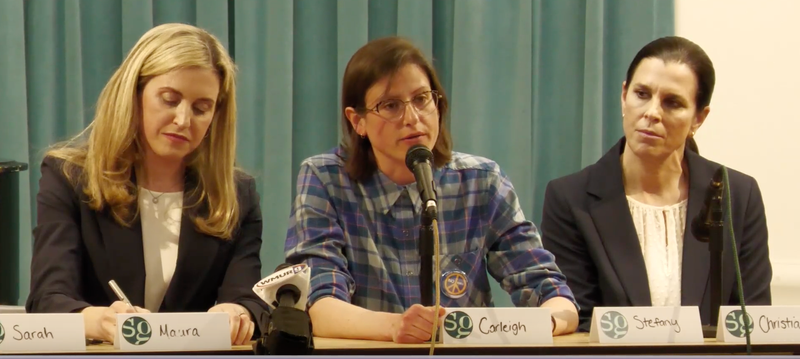 CD1 Democratic candidate forum erupts over topic of Israel, Gaza