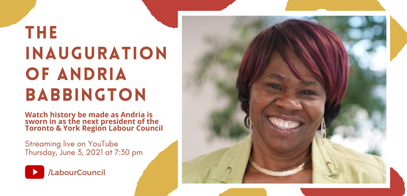 Watch the Inauguration of Andria Babbington
