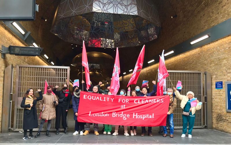 Migrant cleaners at London Bridge Hospital whistleblow on Covid safety violations