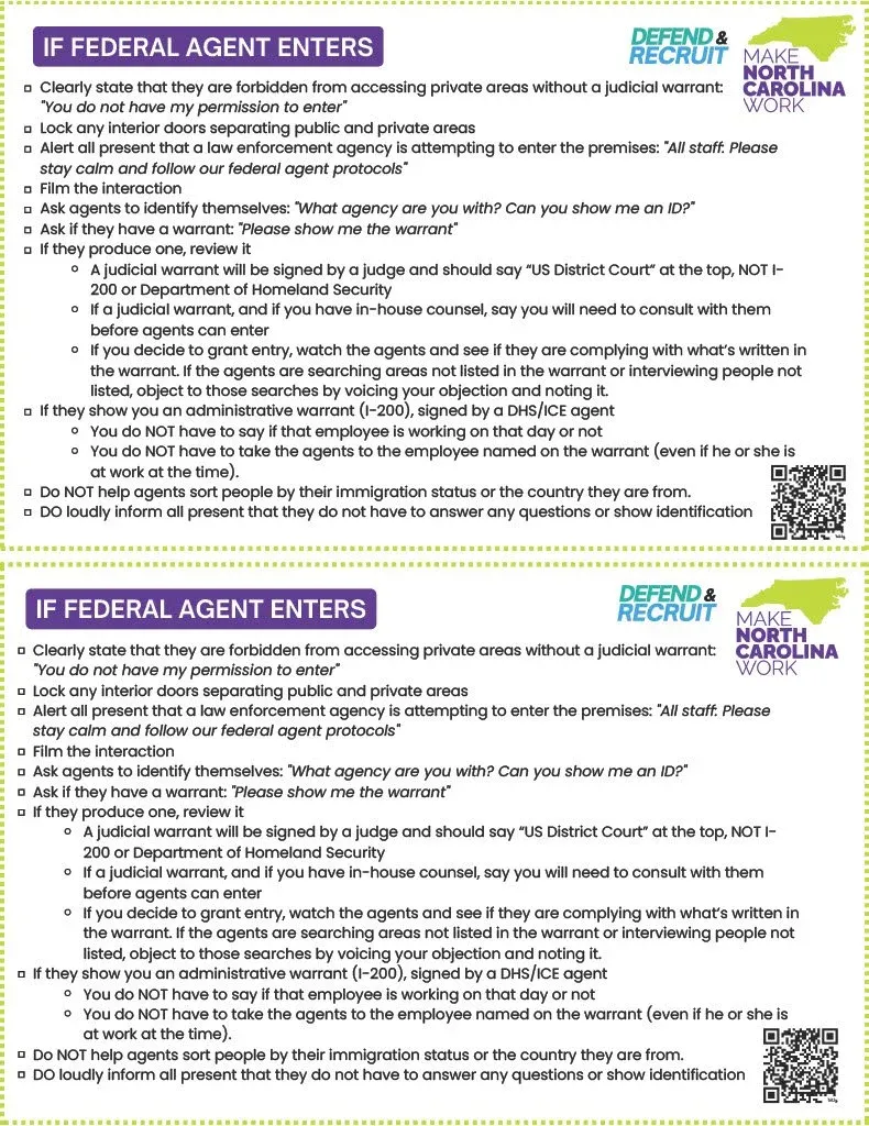 Printable workplace checklist