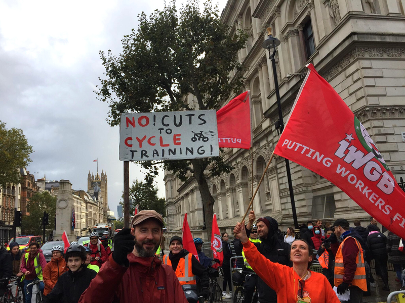 Stop the cycle training cuts!
