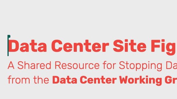 Site Fight Guide: Stop Data Centers, Free the Robots